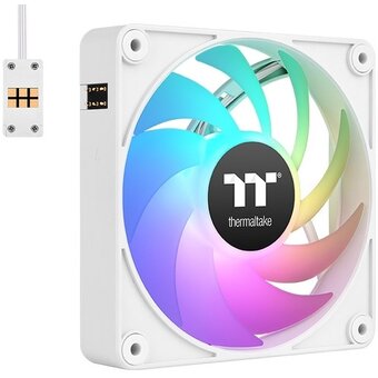  Вентилятор Thermaltake CT140 EX Sync ARGB белый (CL-F191-PL14SW-A) 4-pin 30.7dB Ret 