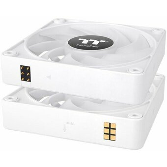  Вентилятор Thermaltake CT120 EX Sync ARGB белый (CL-F190-PL12SW-A) 4-pin 28.5dB Ret 