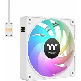  Вентилятор Thermaltake CT120 EX Sync ARGB белый (CL-F190-PL12SW-A) 4-pin 28.5dB Ret 