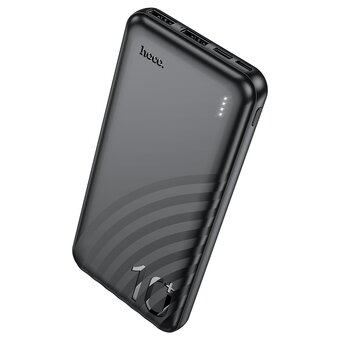  Аккумулятор внешний резервный HOCO J123 Element power bank 10000mAh черный 