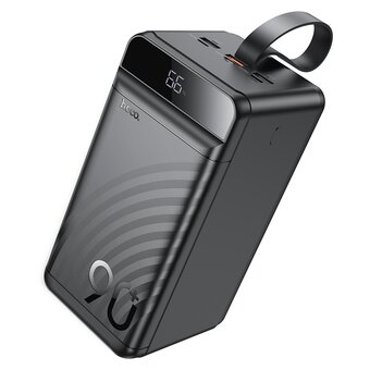  Аккумулятор внешний резервный HOCO J123D Element 22.5W+PD20W digital display 90000mAh 