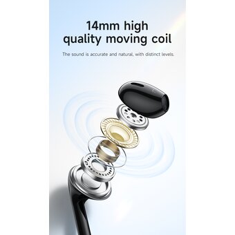  Наушники HOCO M101 Max Crystal grace wire-controlled earphones with microphone черный 