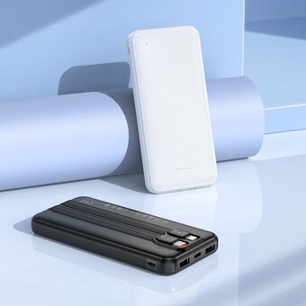  Аккумулятор внешний резервный HOCO J118 Speed energy power bank with cable 10000mAh черный 