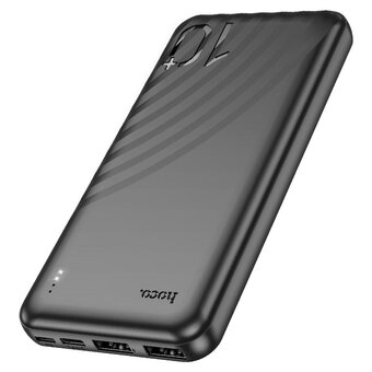 Аккумулятор внешний резервный HOCO J123 Element power bank 10000mAh черный 