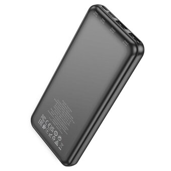  Аккумулятор внешний резервный HOCO J123 Element power bank 10000mAh черный 