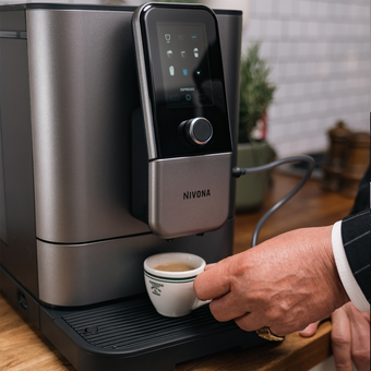  Кофемашина Nivona CafeRomatica Nivo 8103 темно-серый/черный 