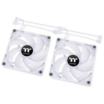  Вентилятор Thermaltake CT120 Sync ARGB белый (CL-F153-PL12SW-A) 4-pin 25.8dB Ret 
