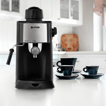  Кофеварка рожковая Vitek VT-1512 черный 