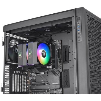 Кулер Thermaltake Astria 600 ARGB (CL-P121-CA12SW-A) Soc-AM5/AM4/1151/1200/1700 черный Al+Cu 265W Ret 