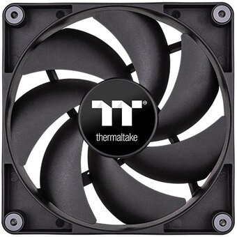  Вентилятор Thermaltake CT120 черный (CL-F147-PL12BL-A) 4-pin 25.8dB Ret 