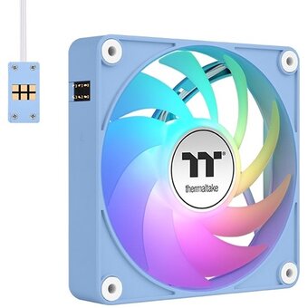  Вентилятор Thermaltake CT120 EX Sync Hydrangea ARGB синий (CL-F196-PL12BU-A) 4-pin 28.5dB Ret 
