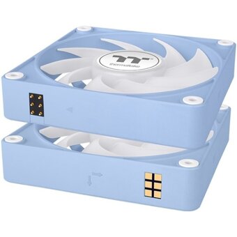  Вентилятор Thermaltake CT120 EX Sync Hydrangea ARGB синий (CL-F196-PL12BU-A) 4-pin 28.5dB Ret 