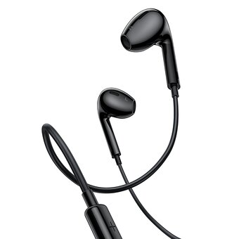  Наушники HOCO M101 Max Crystal grace wire-controlled earphones with microphone черный 