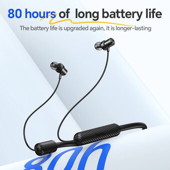  Наушники bluetooth HOCO ES70 Armour neck-mounted BT earphones (черные) 