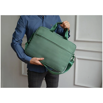  Cумка для ноутбука Lamark L215 Green 15.6" 
