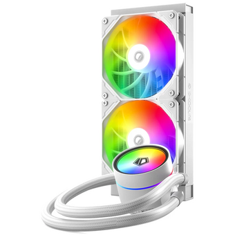  СВО ID-Cooling Zoomflow 240 XT V2 WH Soc-AM5/AM4/1151/1200/2066/1700 белый 4-pin 14-31dB Al+Cu 250W 1680gr Ret 