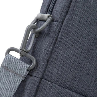  Сумка для ноутбука Riva 7532 dark grey полиэстер 
