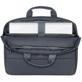  Сумка для ноутбука Riva 7532 dark grey полиэстер 