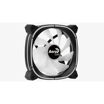  Вентилятор Aerocool Astro 12 F PWM, ARGB, 4P, ARGB 120x120x25mm черный 4-pin (Molex) 14.2-21.8dB Ret 