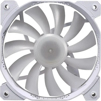  Вентилятор Formula Cosmic 12WH ARPW, ARGB 120x120x25mm белый 4-pin + 3-pin 26.8dB Ret 