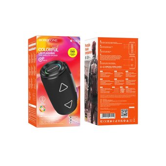  Портативная колонка BOROFONE BR38 Free-flowing sports BT speaker черный 