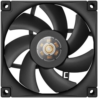  Вентилятор DEEPCOOL FT9 Slim 92x92x15мм (White LED, черный, 1500-2950об/мин) Color Box 
