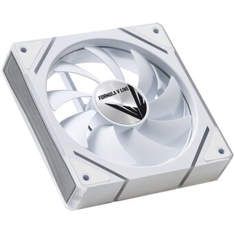  Вентилятор Formula Floe Plus 12WH ARPW, ARGB 120x120x25mm белый 4-pin + 3-pin 26.8dB Ret 