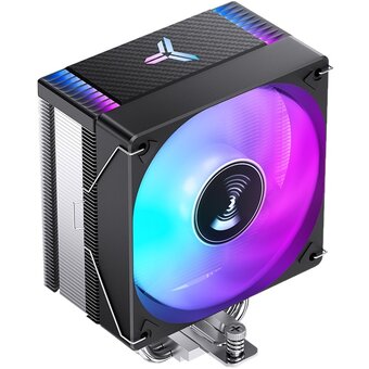  Кулер JONSBO CR-1000 Evo Color LGA1700/1200/115X/AM5/AM4 черный (TDP 220W, PWM, 120mm Dynamic Multi-Color LED Fan, 4 тепловые трубки, 4-pin) Retail 