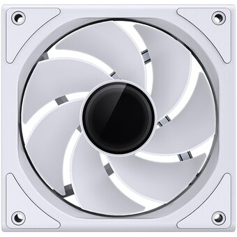  Вентилятор JONSBO ZK-120WR(3 in 1) White 120х120х25мм Reverse (ARGB LED, 800-1800об/мин, белый) Retail 