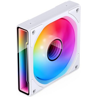  Вентилятор JONSBO ZK-120WR(3 in 1) White 120х120х25мм Reverse (ARGB LED, 800-1800об/мин, белый) Retail 