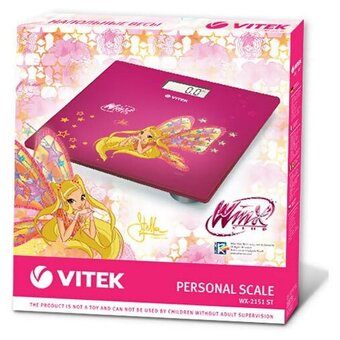  Напольные весы Vitek WX-2151 розовый 