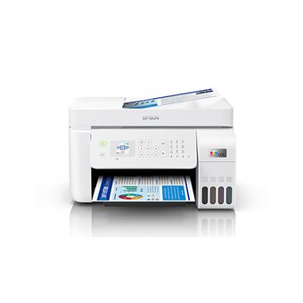  МФУ струйный Epson EcoTank L5296 (C11CJ65411) A4 WiFi белый 