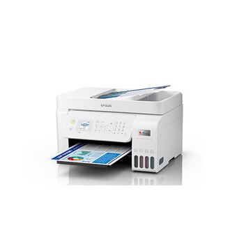  МФУ струйный Epson EcoTank L5296 (C11CJ65411) A4 WiFi белый 