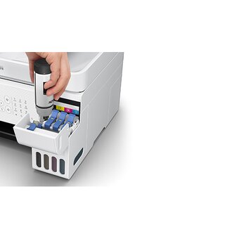  МФУ струйный Epson EcoTank L5296 (C11CJ65411) A4 WiFi белый 