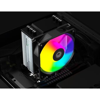  Кулер ID-COOLING SE-903-XT FRGB LGA1700/1200/115X/AM5/AM4 (TDP 130W, PWM, 3 тепл.трубки, FAN 92mm, Dynamic Multi-Color LED) RET 