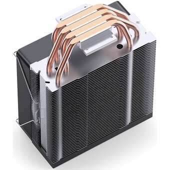  Кулер JONSBO CR-1000E Black LGA1700/1200/115X (TDP 210W, PWM, 120mm Dynamic Multi-Color LED Fan, 4 тепловые трубки, 4-pin) Retail 