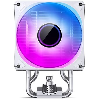  Кулер JONSBO CR-1400 V2 Color White LGA1700/1200/115X/AM5/AM4 (TDP 180W, PWM, 92mm Dynamic Multi-Color LED Fan, 4 тепловые трубки, 4-pin) Re 