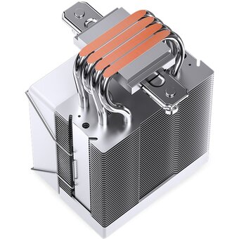  Кулер JONSBO CR-1400 V2 Color White LGA1700/1200/115X/AM5/AM4 (TDP 180W, PWM, 92mm Dynamic Multi-Color LED Fan, 4 тепловые трубки, 4-pin) Re 