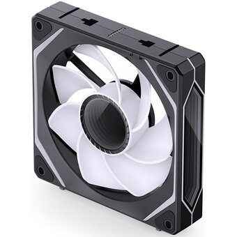  Вентилятор JONSBO ZL-120BR(3 in 1) Black 120х120х25мм Reverse (ARGB LED, 800-1800об/мин, черный) Retail 