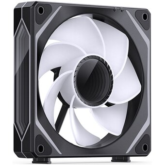  Вентилятор JONSBO ZL-120BR(3 in 1) Black 120х120х25мм Reverse (ARGB LED, 800-1800об/мин, черный) Retail 