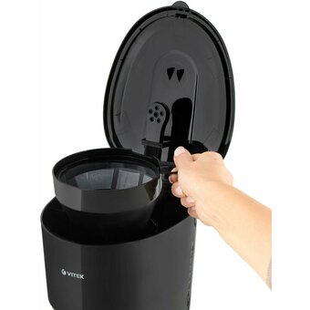  Кофеварка VITEK VT-1528-01 черный капельная 