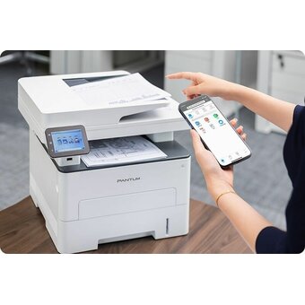  МФУ лазерный Pantum M7310DW серый 