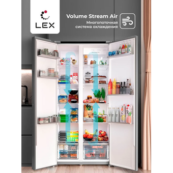  Холодильник LEX LSB530BLID wind 