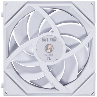  Комплект вентиляторов (3шт.) Lian Li Uni Fan TL LED 120 White /12TL3W/ G99.12TL3W.R0/ 120x124x28мм (PWM, ARGB, 200-2600 об/мин, 34dBa) 