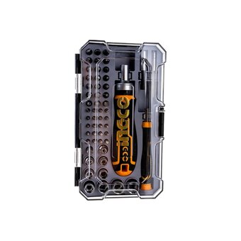  Отвертка Ingco HKSDB0558 с набором бит 55 шт 