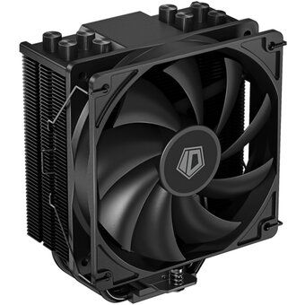  Кулер ID-COOLING SE-214-XT Black LGA20XX/1700/1200/115X/AM5/AM4 (16шт/кор, TDP 180W, PWM, 4 тепл.трубки прямого контакта, FAN 120mm) RET 