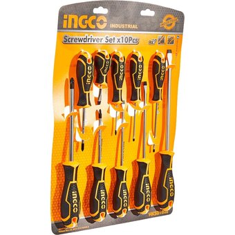  Набор отверток Ingco HKSD1028 10 шт 