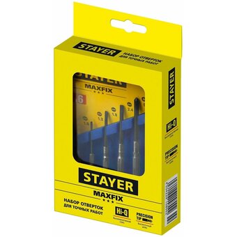  Набор отверток STAYER Standard 2560-H6-z02 6 предметов 