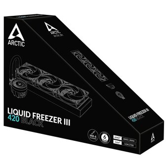  СВО Arctic Cooling Arctic Liquid Freezer III-420 (ACFRE00137A) Multi Compatible All-In-One CPU Water Cooler 