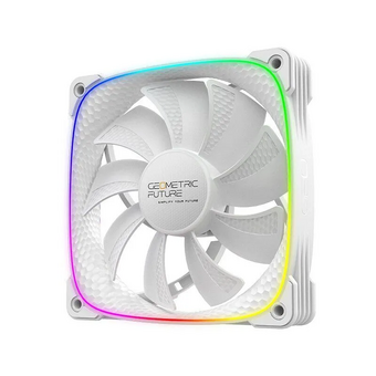  Вентилятор Geometric Future Squama 2503RW (1F2503R112011) Single Pack / 120mm, 2000 RPM, 69.11 CFM, 30.92 dBA, 5V ARGB, White, Reverse 